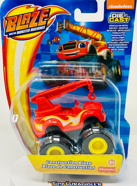Blaze and the Monster Machines Construction Blaze Die Cast Monster Truck Crane