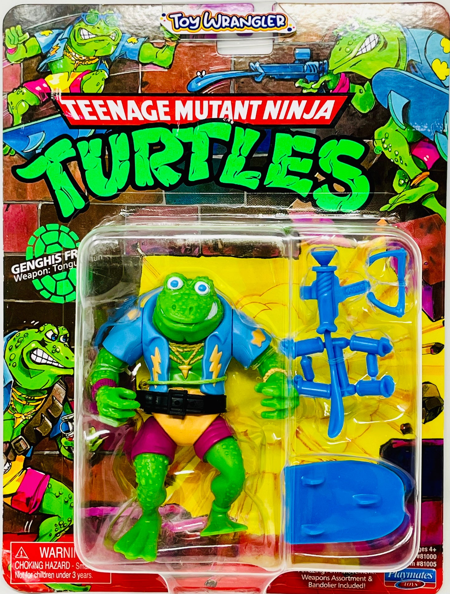 Genghis Frog Teenage Mutant Ninja Turtles Action Figure
