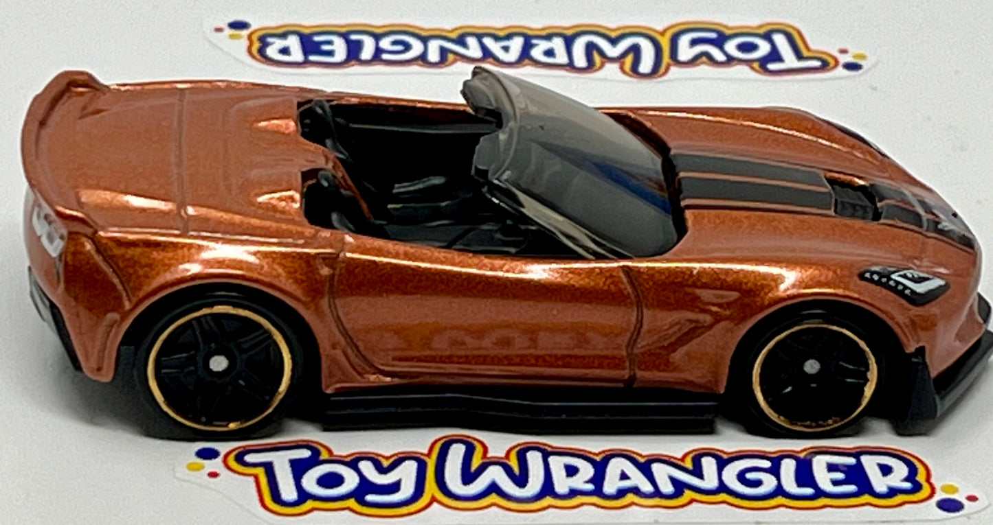Hot Wheels Corvette C7 Z06 Convertible (Burnt Orange)