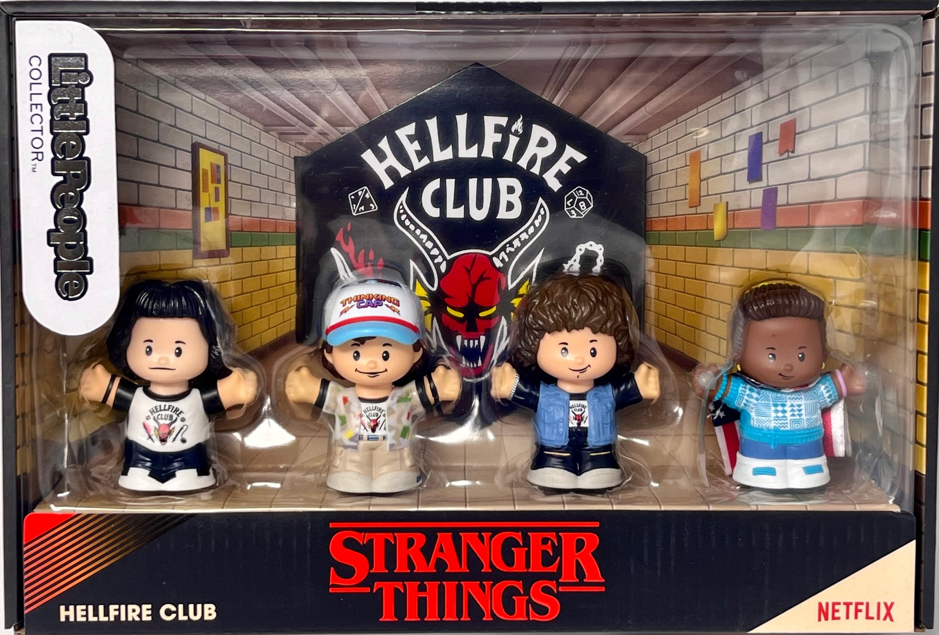 Stranger Things Hellfire Club Fisher-Price Little People Collector 