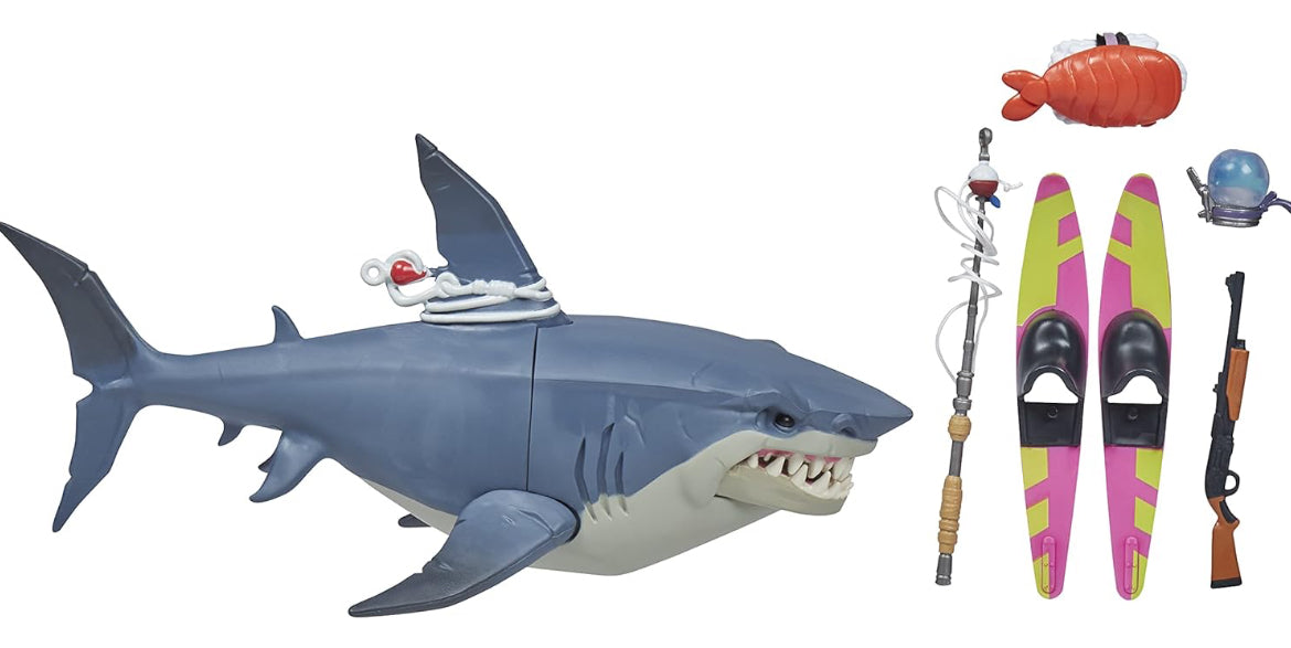 FORTNITE Hasbro Victory Royale Series Upgrade Shark Collectible Action Figure with Accessories - Ages 8 and Up, 6-inch