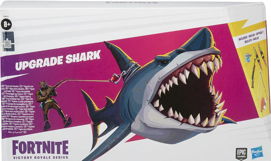 FORTNITE Hasbro Victory Royale Series Upgrade Shark Collectible Action Figure with Accessories - Ages 8 and Up, 6-inch