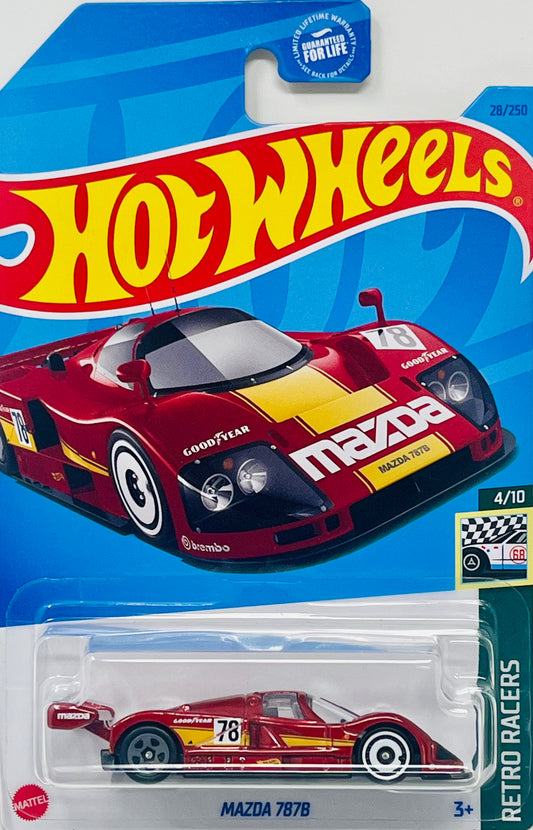 Hot Wheels Mazda 787B Burgundy