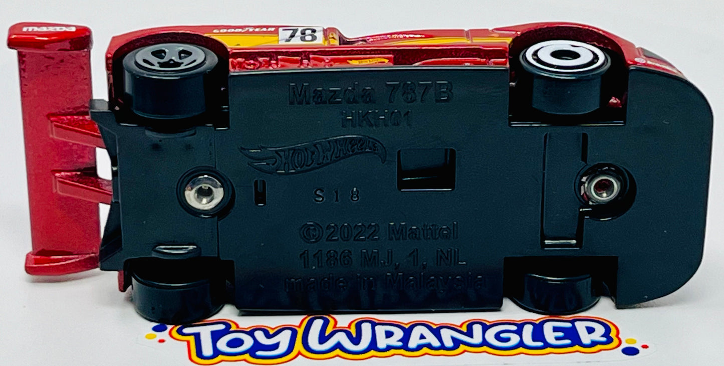 Hot Wheels Mazda 787B Burgundy