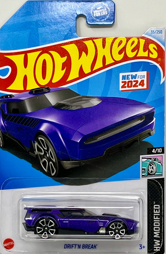 Hot Wheels Driftin Break (Purple)