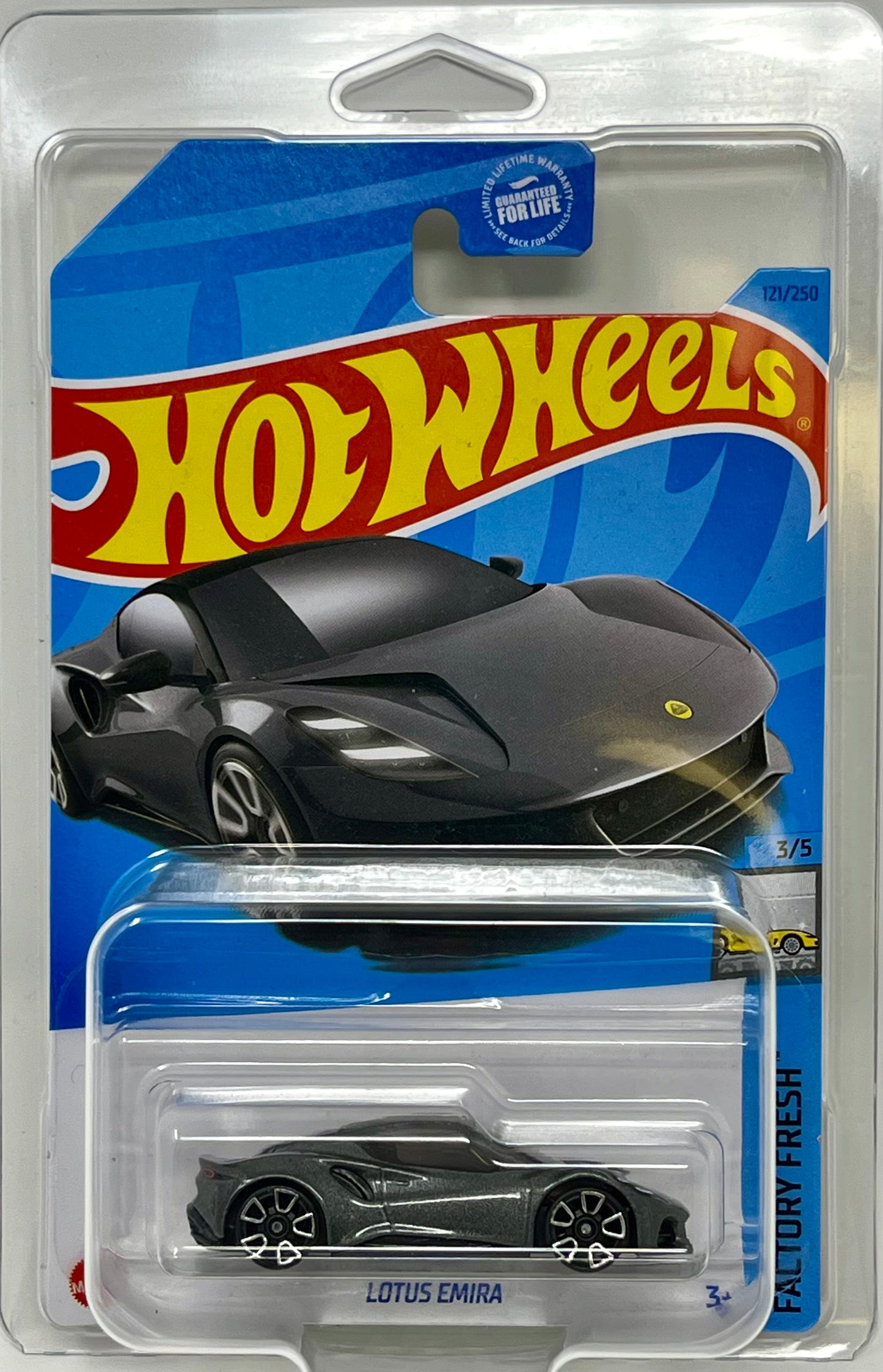 Hot Wheels Lotus Emira (Gray) with Protector