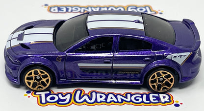 Hot Wheels Dodge Charger Hellcat (Purple) with Protector