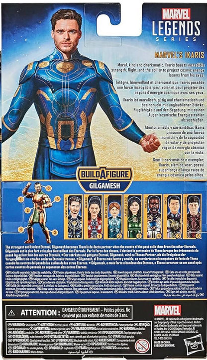 Hasbro Marvel Legends Series The Eternals 6-Inch Action Figure Toy Ikaris,Includes 3 Accessories,Ages 4 and Up