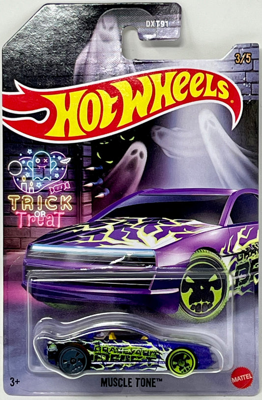 Hot Wheels Halloween 2022 Muscle Tone Die Cast Car