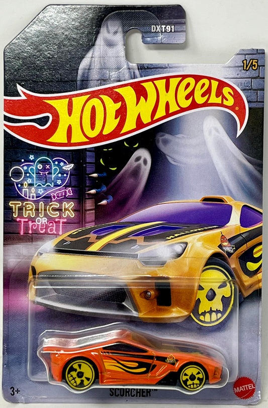 Hot Wheels Halloween 2022 Scorcher Die Cast Car
