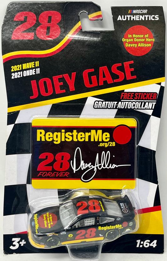 2021 Joey GASE #28 Nascar Authentics in Honor of Davey Allison 1:64 Wave 11