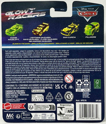 Disney Cars Blinkr Glow Racer Toy Vehicle for Kids Ages 3 and Up