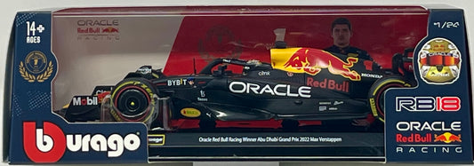 Bburago B18-28026V Max Verstappen Collectible Car, Multiple