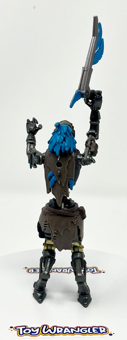 Fortnite Core Grave Feather Solo Mode, Highly Detailed 10cm Figure with Harvest Tool