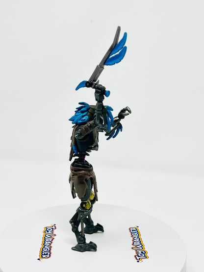Fortnite Core Grave Feather Solo Mode, Highly Detailed 10cm Figure with Harvest Tool