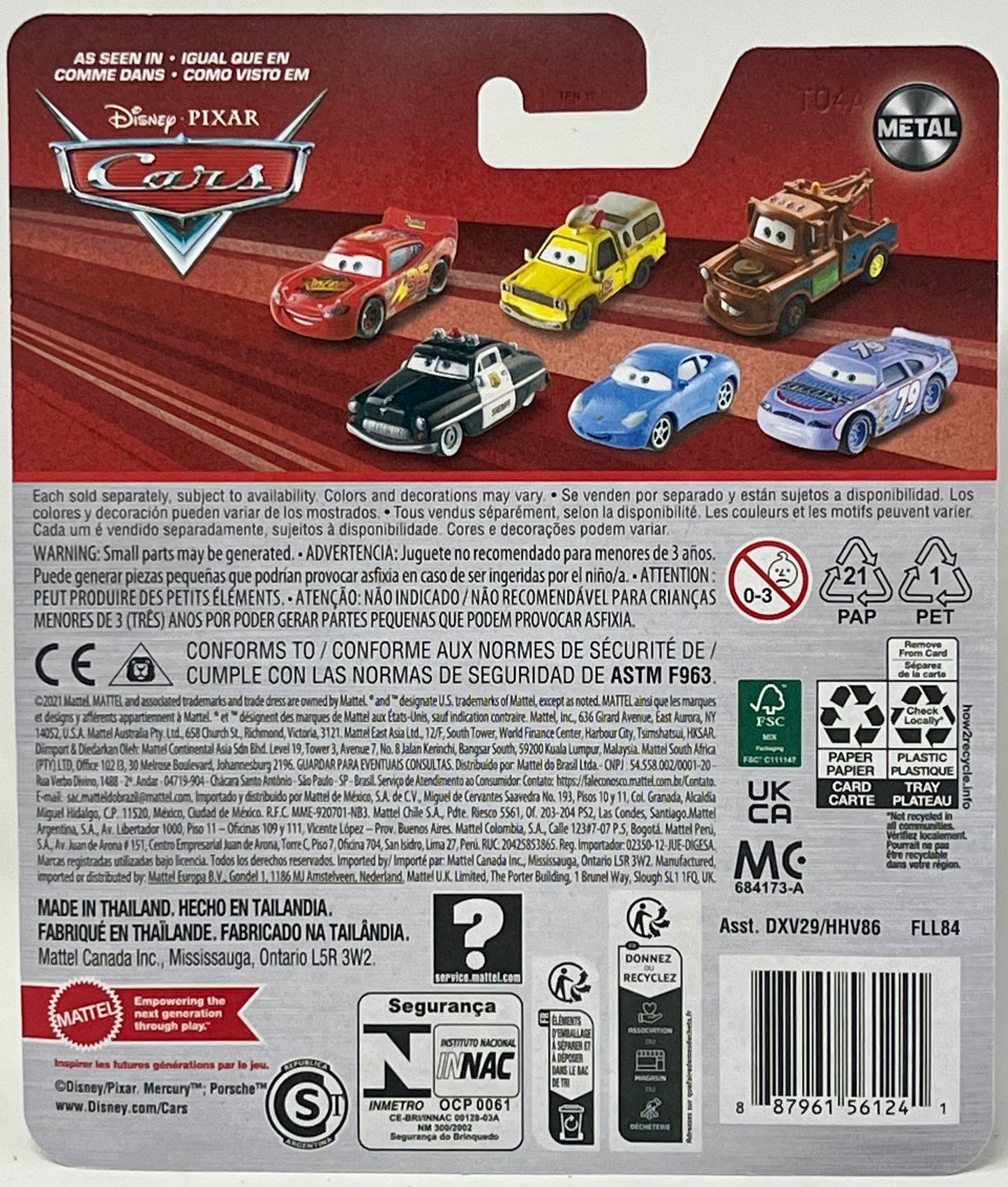Disney Cars Toys Tumbleweed Lightning McQueen