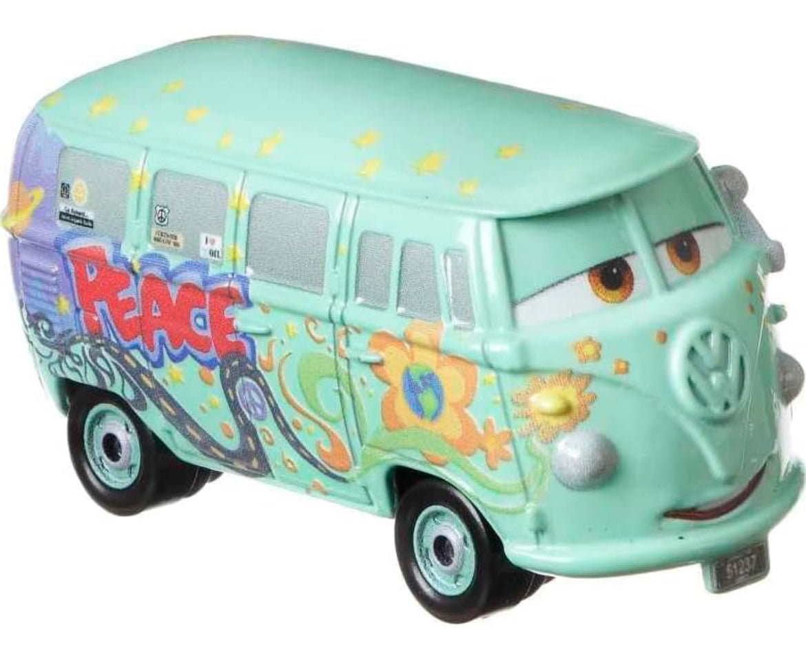 Disney Cars Toys Die-cast Fillmore With New Expression Vehicle
