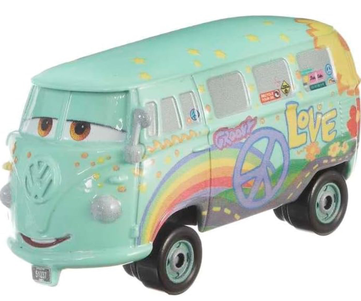 Disney Cars Toys Die-cast Fillmore With New Expression Vehicle