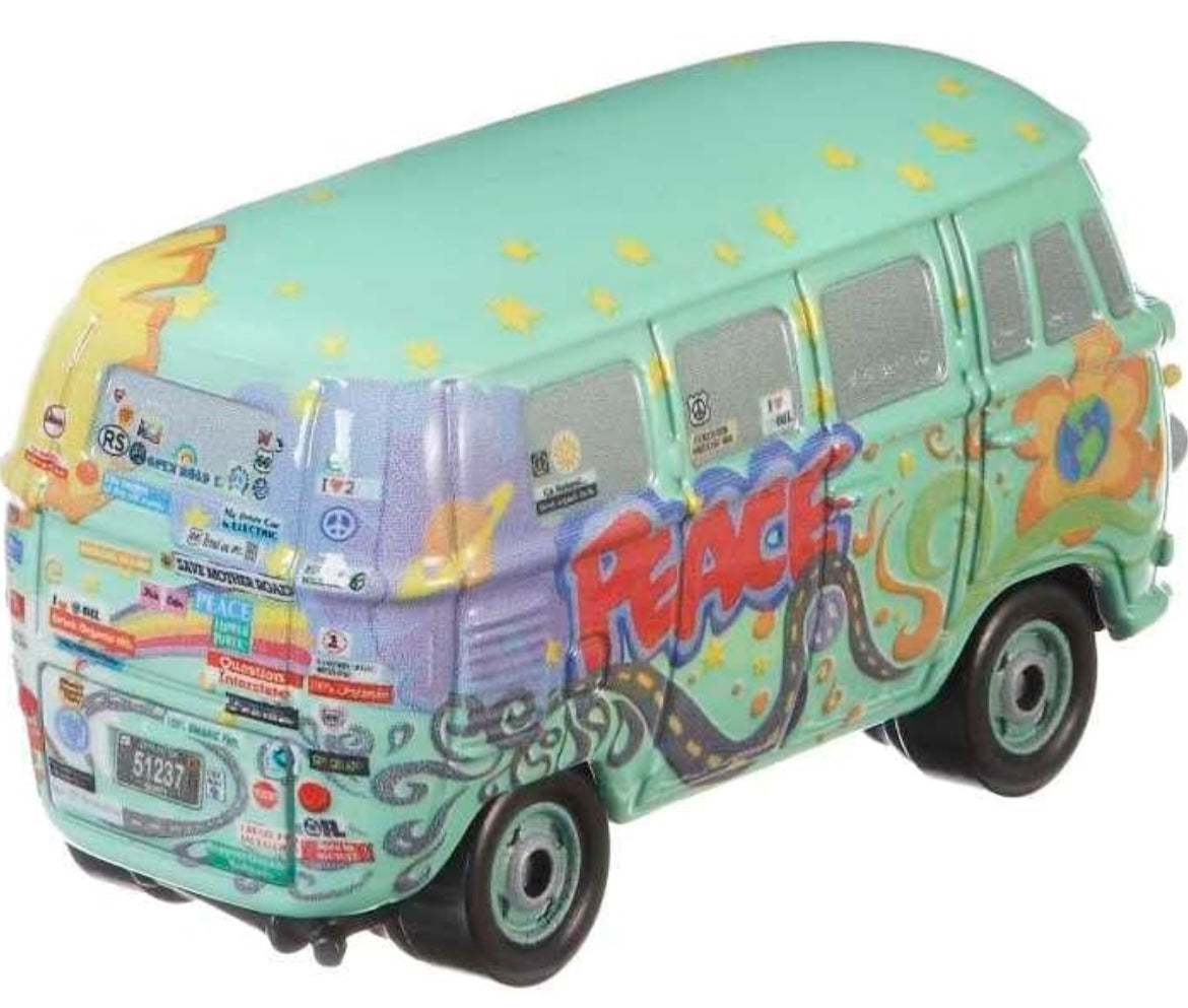 Disney Cars Toys Die-cast Fillmore With New Expression Vehicle