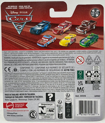 Disney Cars View Zeen Racing Tractor, Miniature, Collectible Racecar Automobile Toys Based on Cars Movies, for Kids Age 3 and Older