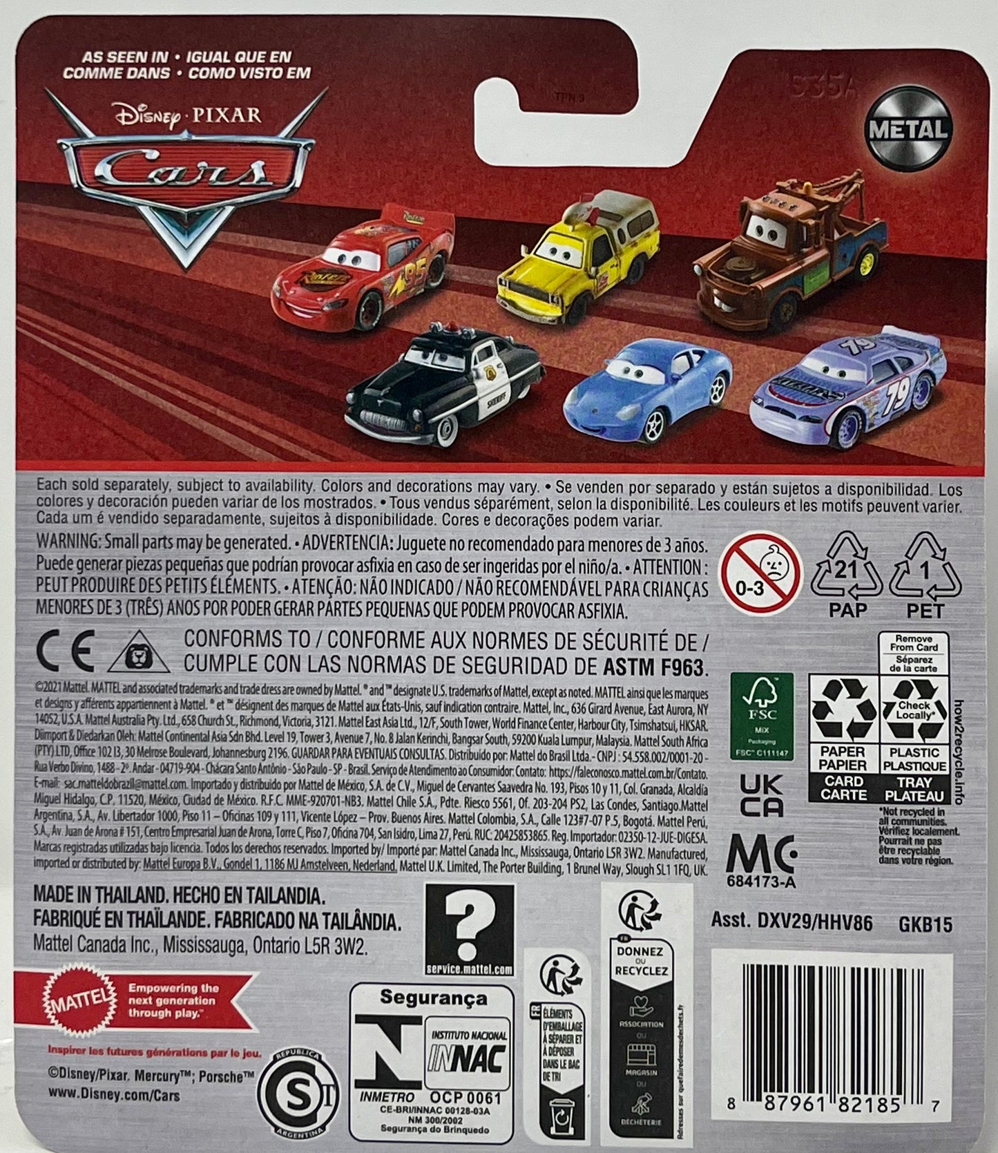 Disney Pixar Cars Kevin Shiftright