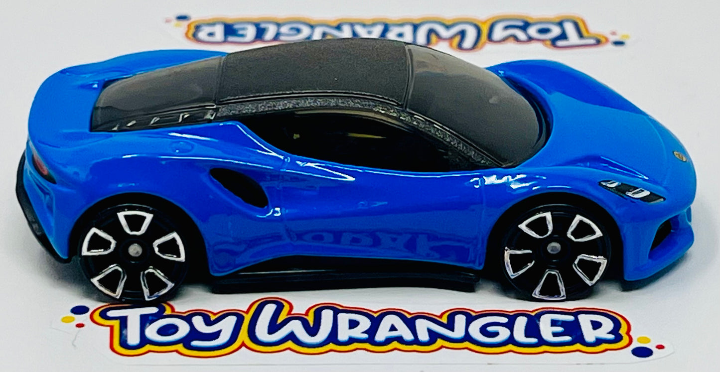 Hot Wheels Lotus Emira (Blue) with Protector
