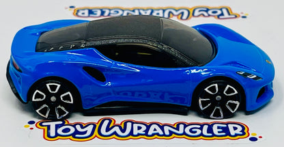 Hot Wheels Lotus Emira (Blue) with Protector