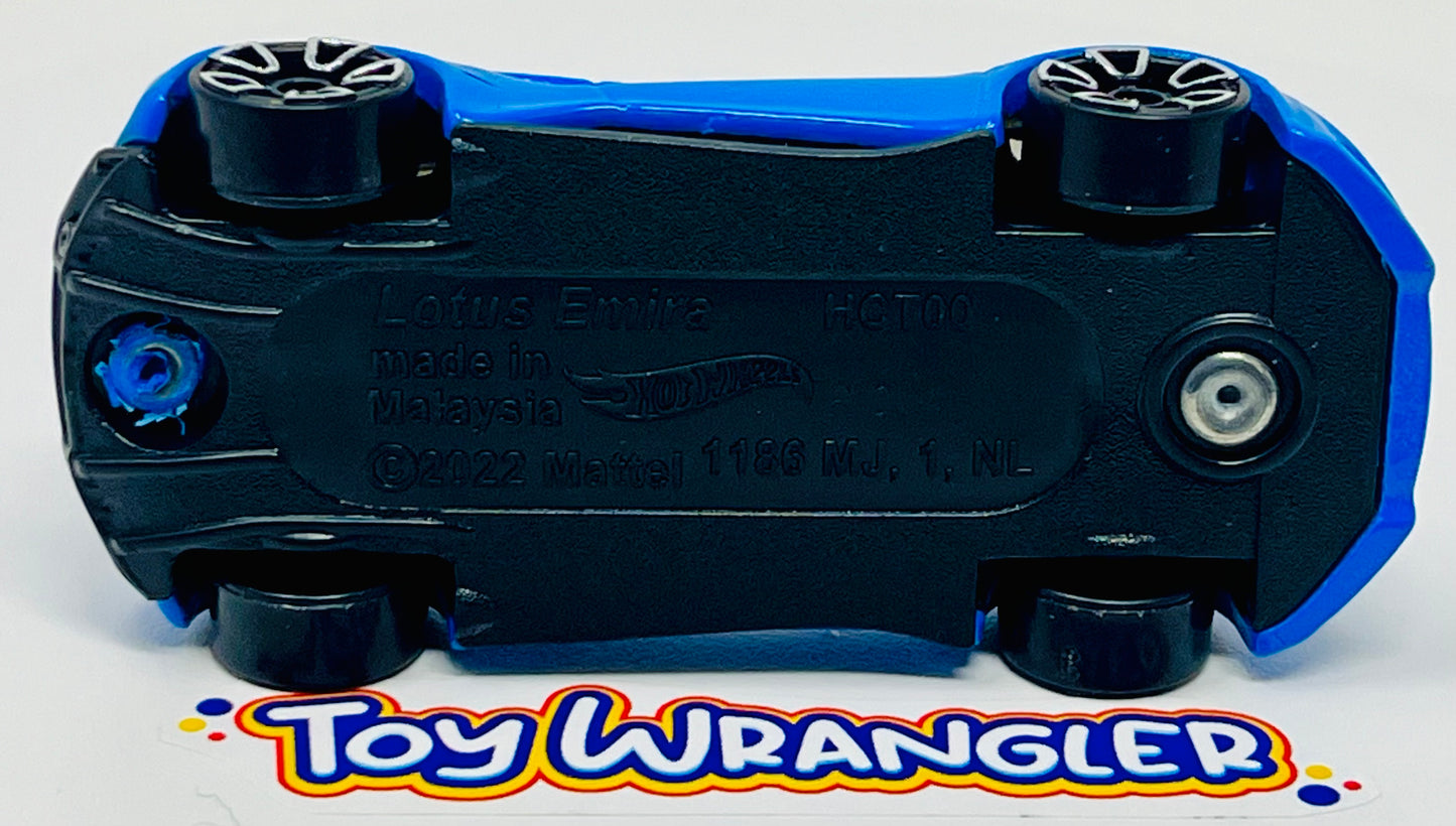 Hot Wheels Lotus Emira (Blue) with Protector
