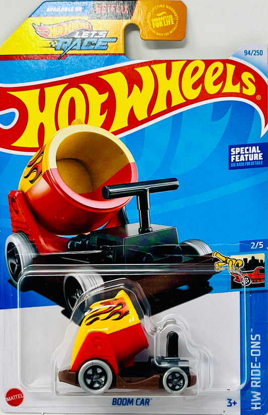 Hot Wheels HW Ride-Ons Boom Car Diecast Car