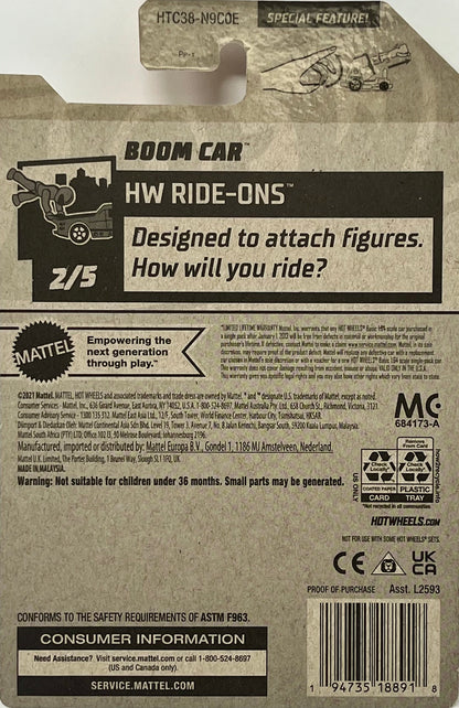 Hot Wheels HW Ride-Ons Boom Car Diecast Car