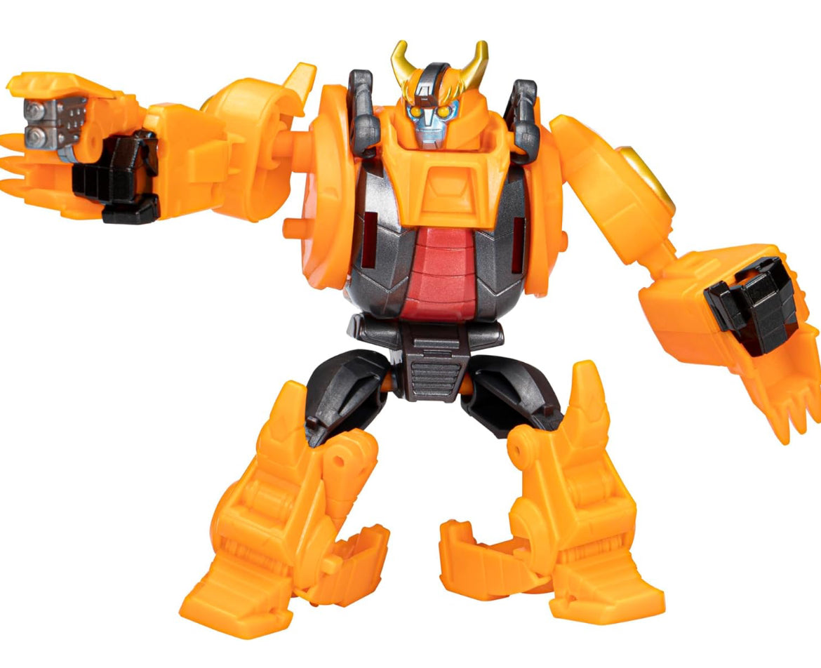 Transformers EarthSpark Terran Jawbreaker Warrior Class Figure 12.5 cm Robot Toy for Kids Age 6+