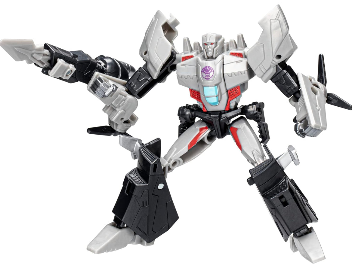Transformers EarthSpark Megatron Warrior Class 12.5 cm Action Figure Robot Toy for Kids Age 6+