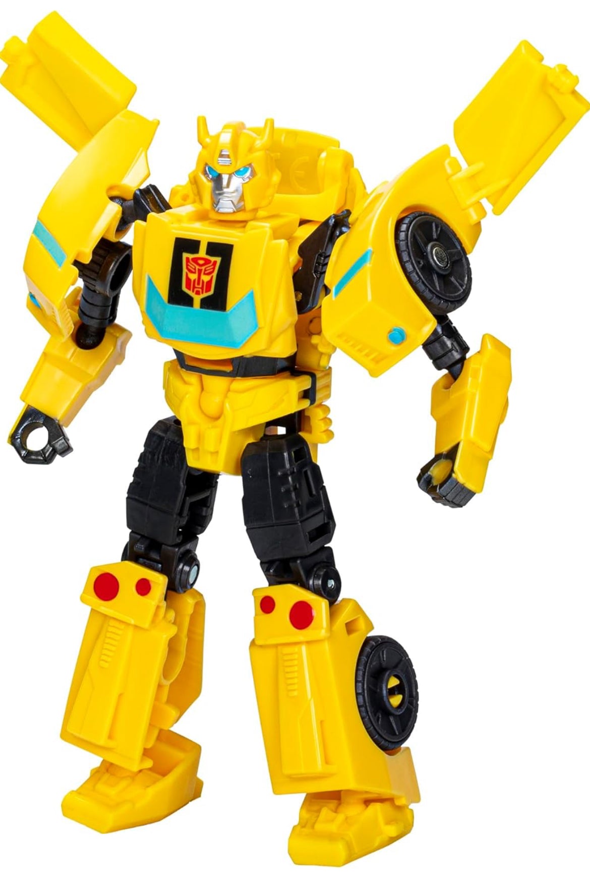 Transformers EarthSpark Warrior Class Bumblebee 5-Inch Robot Action Figure, Converts in 19 Steps, Interactive Toys for Boys and Girls Ages 6 and Up