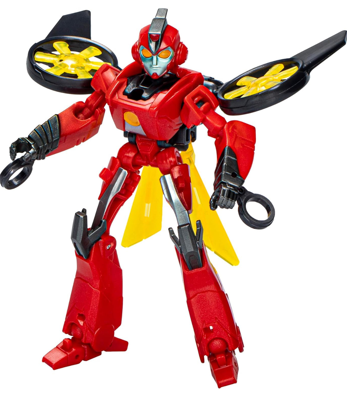 Transformers EarthSpark Warrior Class Terran Twitch 5-Inch Robot Action Figure, Converts in 14 Steps, Interactive Toys for Boys and Girls Ages 6 and Up