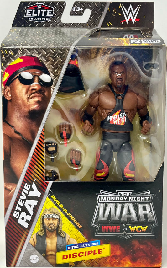 WWE Wrestling Elite Collection Monday Night War Stevie Ray Action Figure [Build Disciple Figure!]