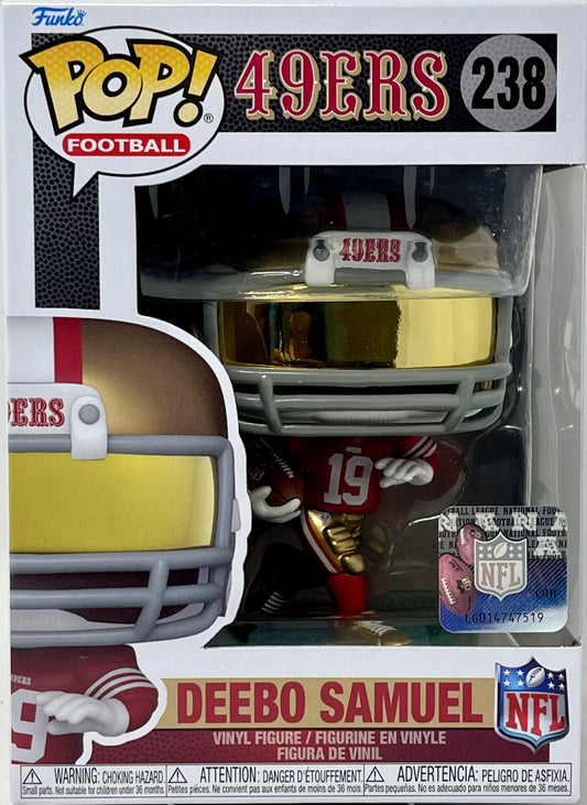 Deebo Samuel (San Francisco 49ers) NFL Funko Pop! Series 11 with Protective Case