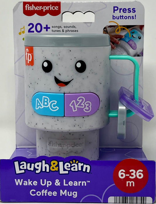 Fisher-Price Laugh and Learn Wake Up and Learn Coffee Mug