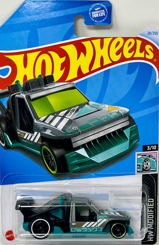 Hot Wheels Lolux Teal and Gray 28/250 HW Modified 3/10
