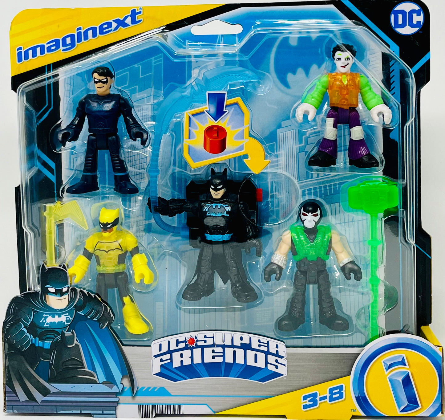 Fisher Price Imaginext DC Super Friends Bat-Tech 5-Pack