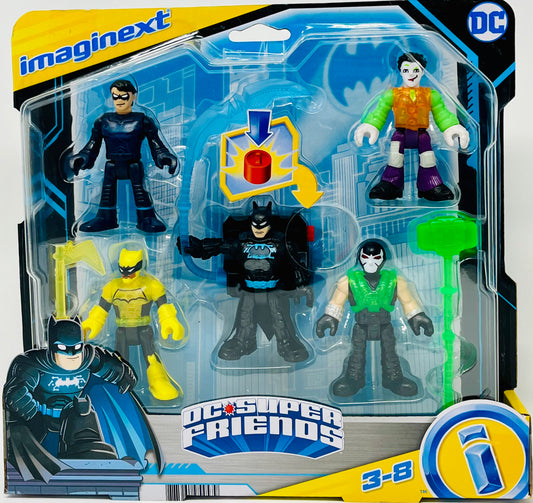 Fisher Price Imaginext DC Super Friends Bat-Tech 5-Pack