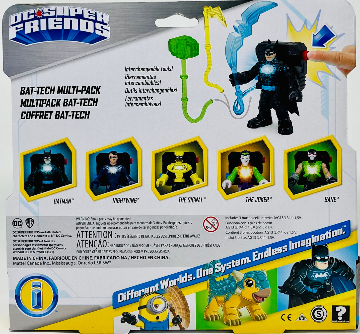 Fisher Price Imaginext DC Super Friends Bat-Tech 5-Pack