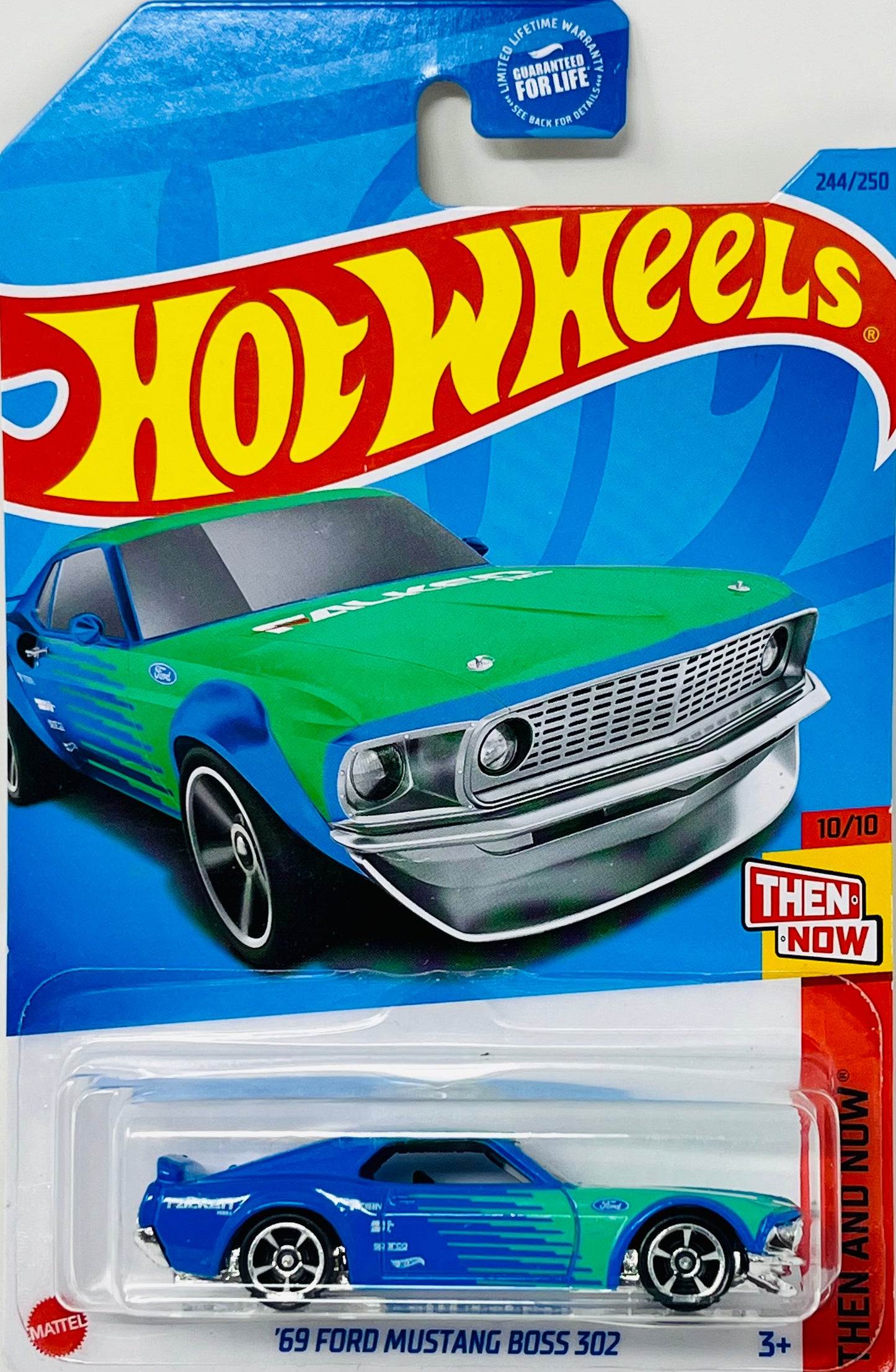 Hot Wheels ‘69 Ford Mustang Boss 302 244/250 Then and Now 10/10