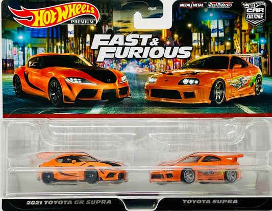 Hot Wheels Fast & Furious Toyota Supra - 2 pack (HKF54)