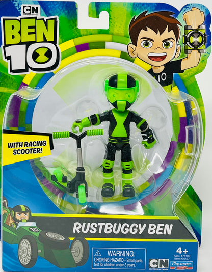 Ben 10 Basic Rustbuggy Ben Action Figure With Racing Scooter