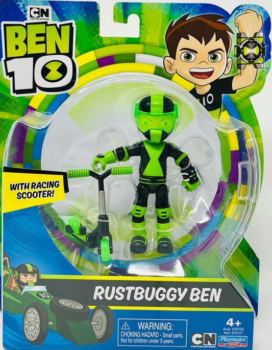 Ben 10 Basic Rustbuggy Ben Action Figure With Racing Scooter
