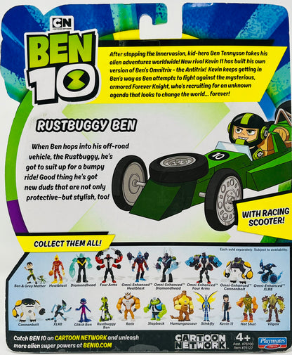 Ben 10 Basic Rustbuggy Ben Action Figure With Racing Scooter