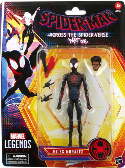 Marvel Legends Series Spider-Man: Across The Spider-Verse Miles Morales 6-inch Action Figure Toy, 3 Accessories