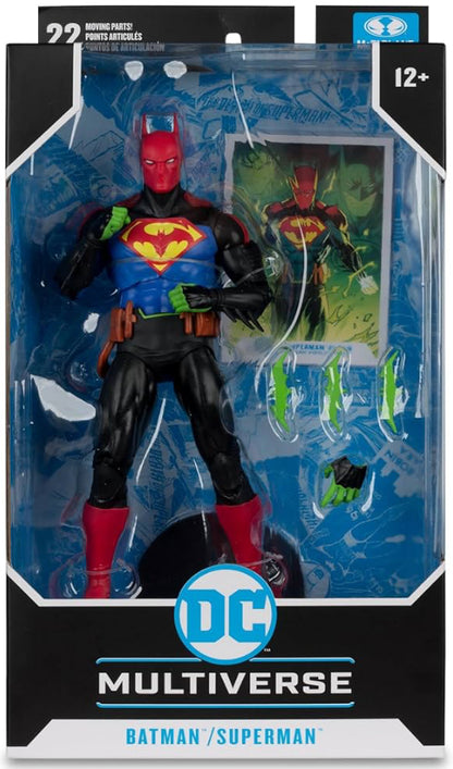 McFarlane Toys - DC Multiverse Batman/Superman Fusion (Batman/Superman: World's Finest) 7in Action Figure