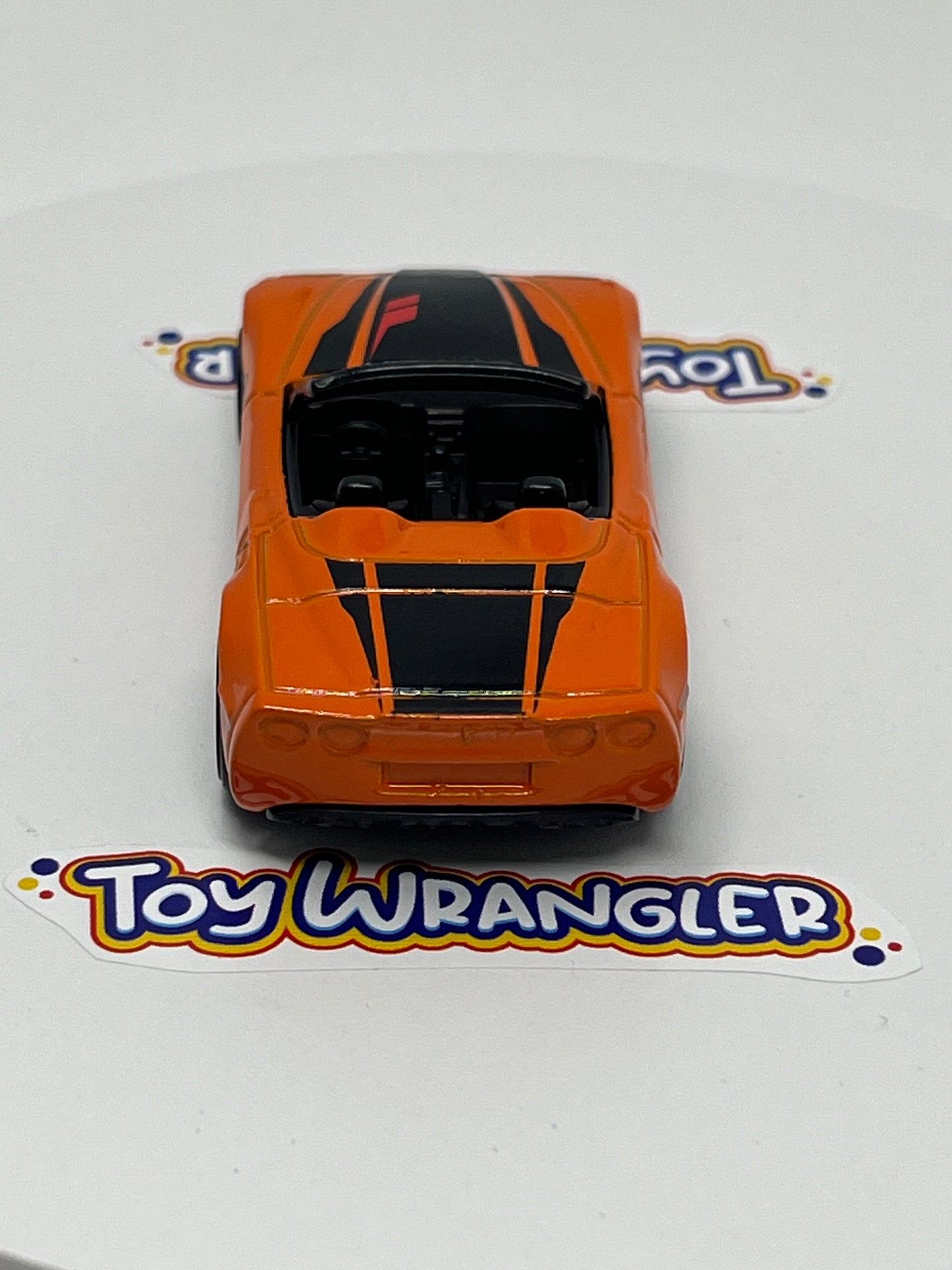 Hot Wheels Corvette C6 40/250 Orange Black Convertible With Protector