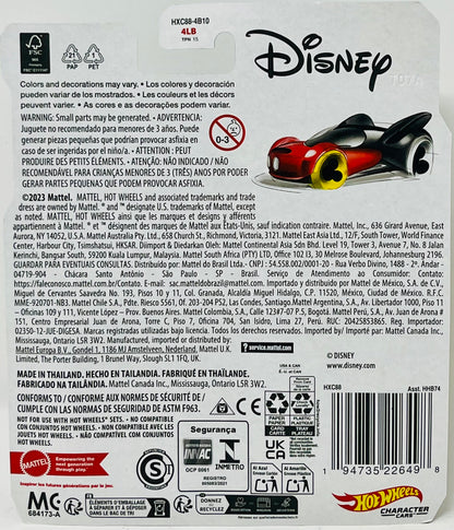 Hot Wheels Licensed Character Car (Disney Mickey Mouse), Gift for Kids 3 Years & up & Collectors